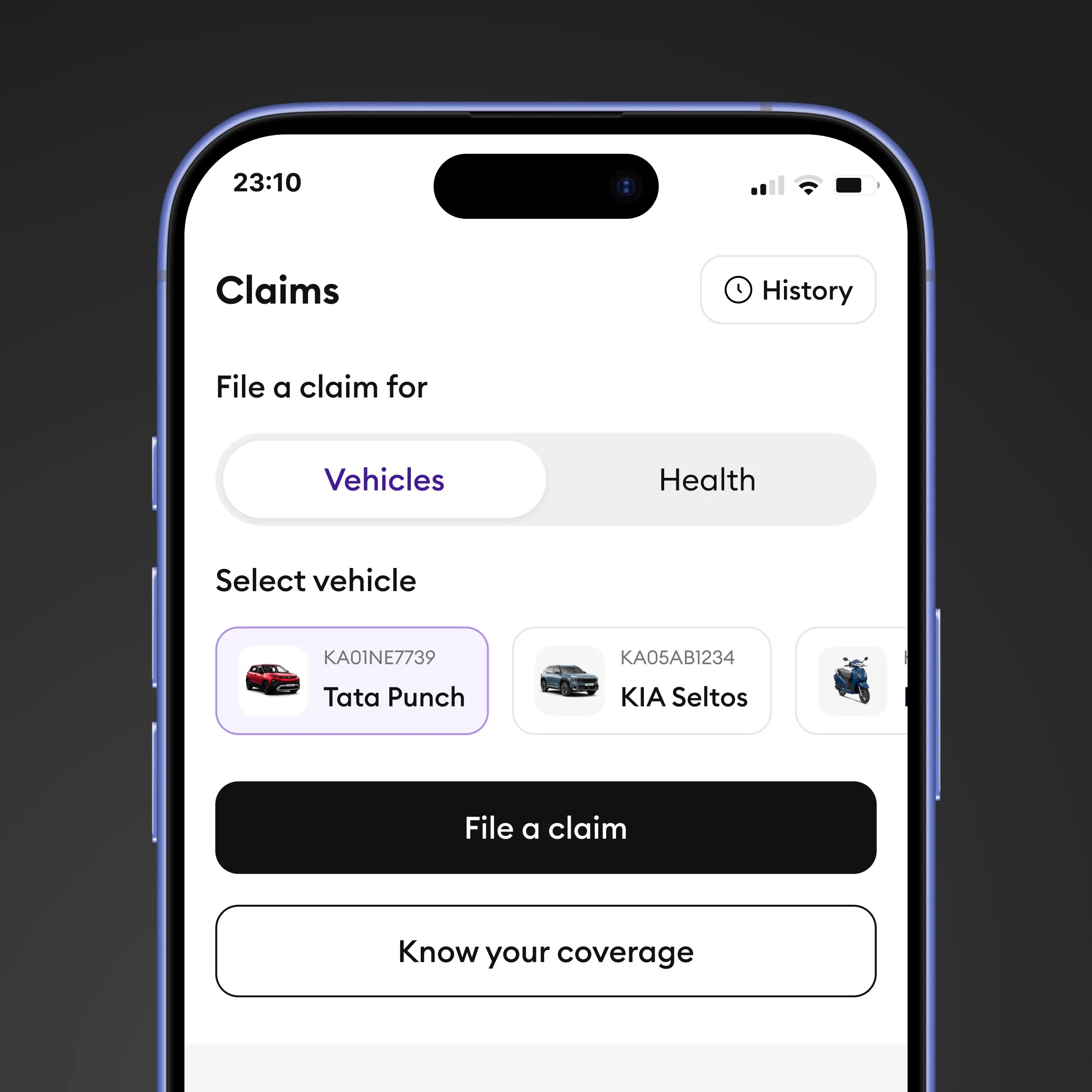 application screenshot