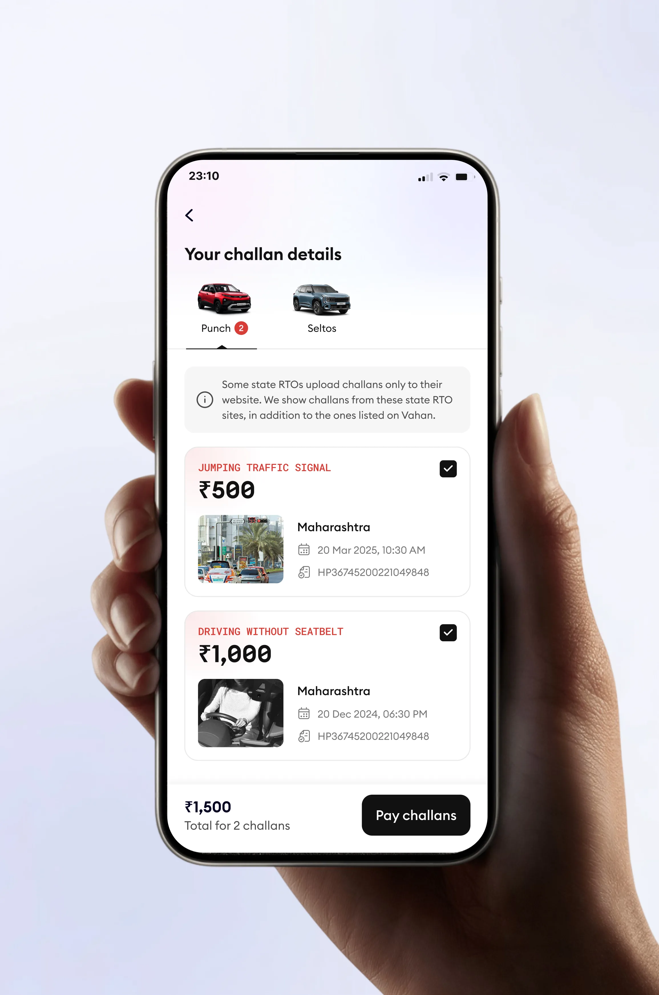 application screenshot