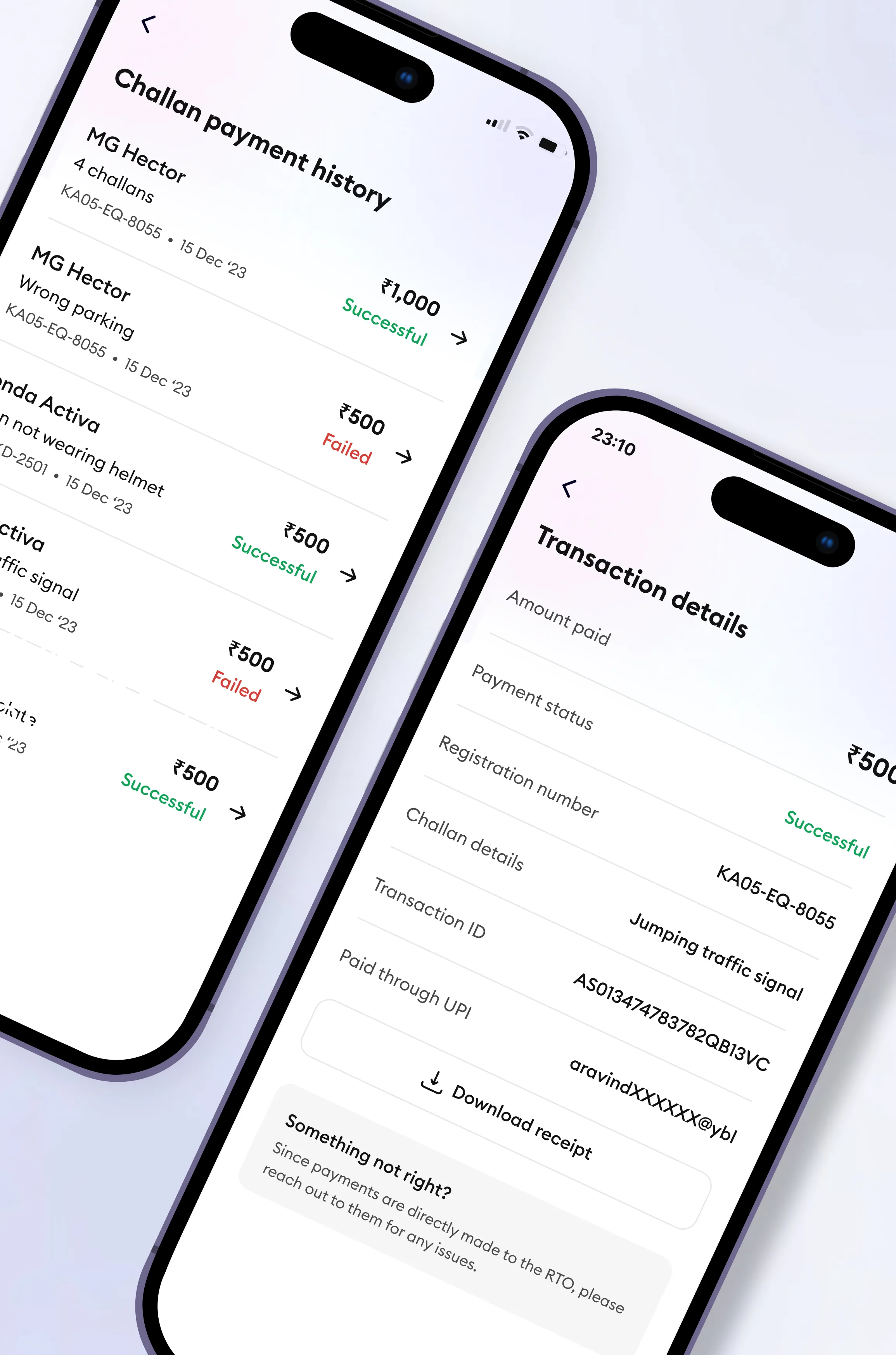 application screenshot