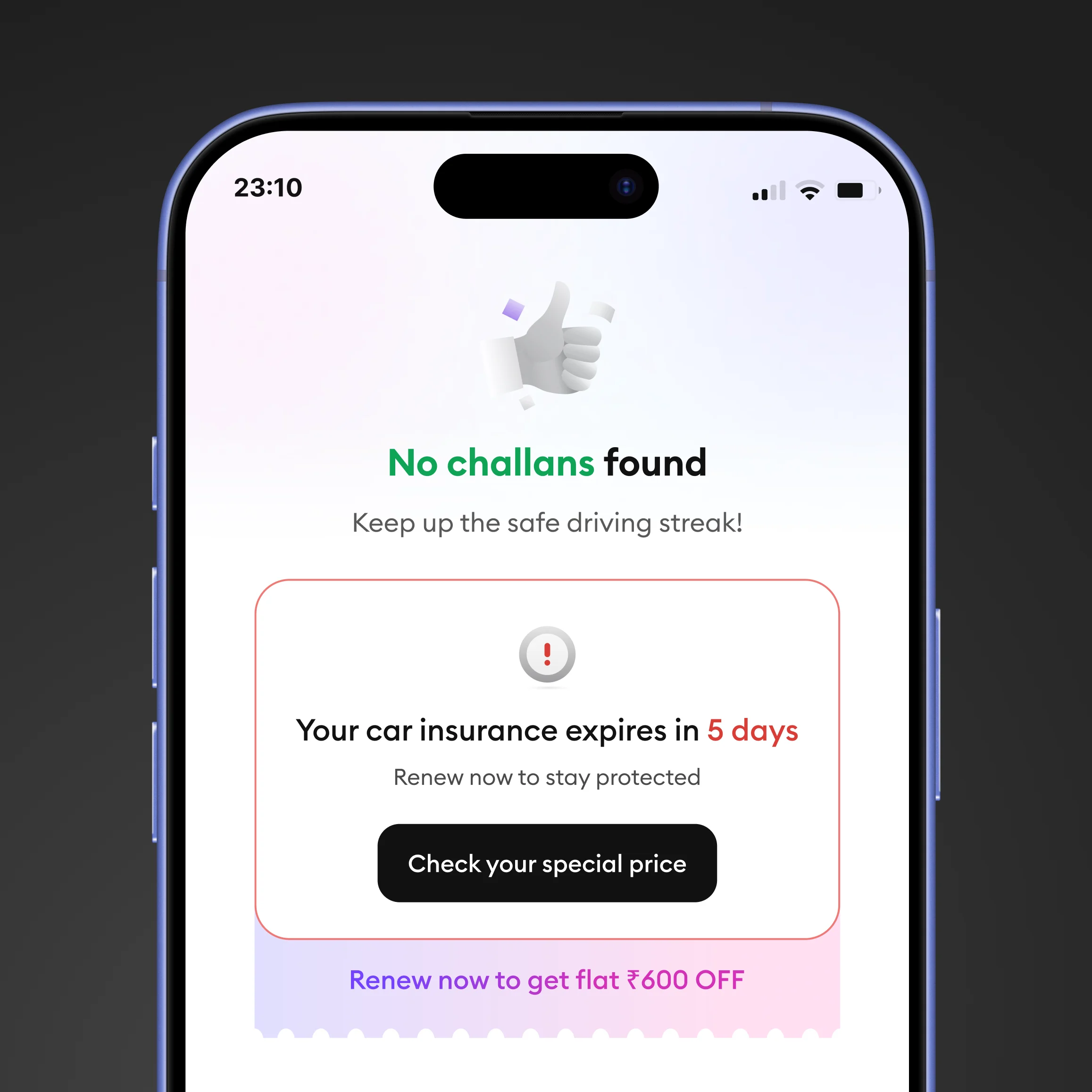 application screenshot